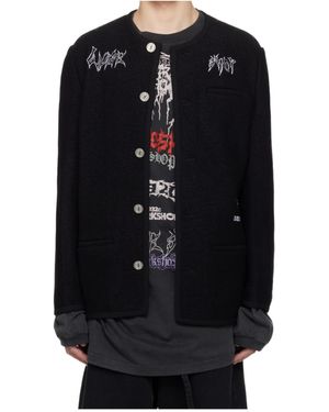 032c Long Sleeve Casual Jacket - Black