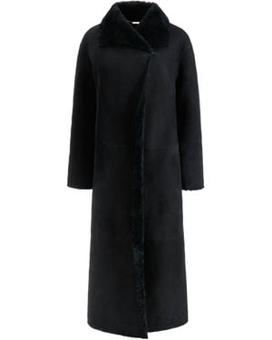 Nour Hammour Long-Sleeved Coat - Black