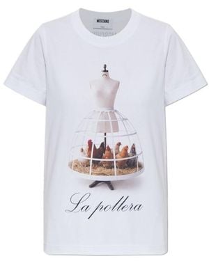 Moschino Short-Sleeved T-Shirt - White