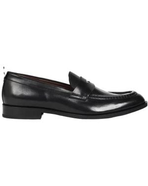 Etro Leather Loafers - Black