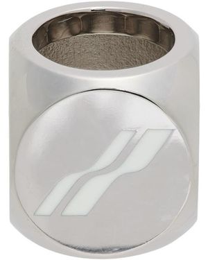 we11done Logo Dice Ring - Gray