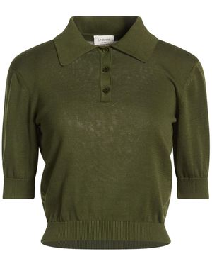 Saint Laurent Short-Sleeved Sweater - Green