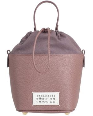 Maison Margiela Plain Colour Handbags - Purple