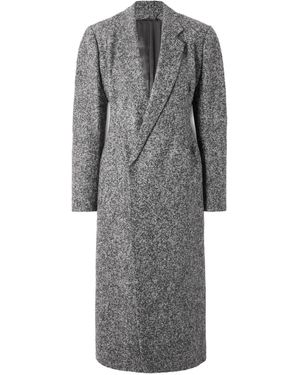 Carven Esperanto Alpaca And Wool-Blend Coat - Gray