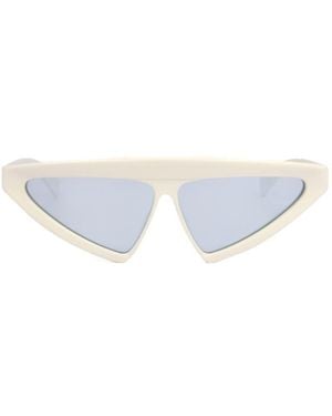 Stella McCartney Geometric Frame Sunglasses - White