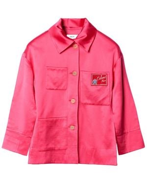 Celine Flat Chore Jacket - Pink