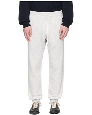 Skims Fleece Drawstring Joggers - Blue