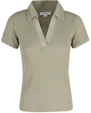 Vince Short-Sleeved Polo Shirt - Green