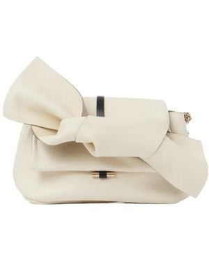 Chloé Lacey Small Chain Satchel Bag - Natural