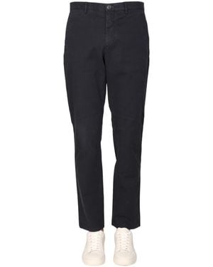 Paul Smith Ps Paul Smith Mid-Fit Zebra Chinos - Blue