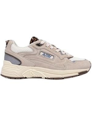 Autry Lace-Up Sneakers - White