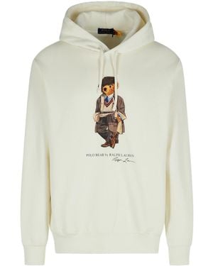 Polo Ralph Lauren Bear Sweatshirt - White