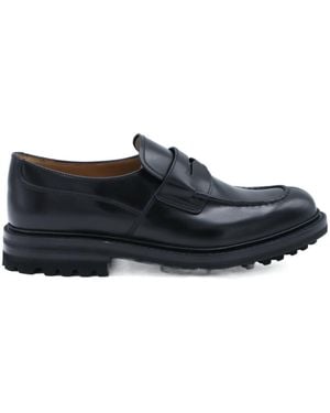Church's Chunky-Sole Penny-Slot Loafers - Black