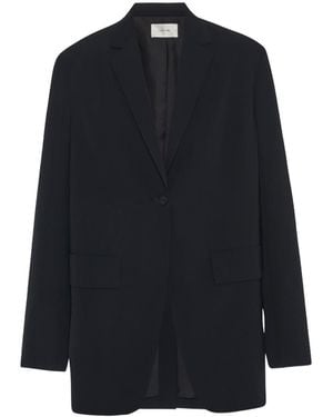 The Row Obine Single-Breasted Blazer - Blue