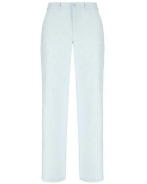 CASABLANCA Workwear Cotton Track Trousers - White