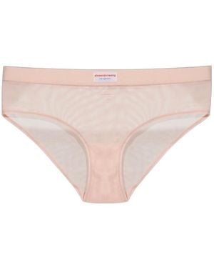 Alexander Wang Transparent Panties - Natural
