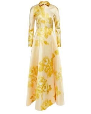 Emilia Wickstead Rue Floral Gown - Metallic