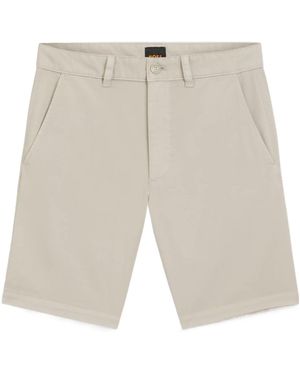 BOSS Slim-Fit Shorts - White