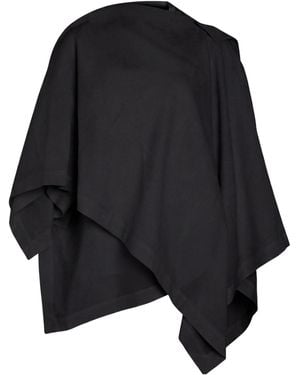 Issey Miyake Asymmetrical Top - Black