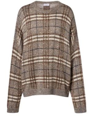 Brunello Cucinelli Long-Sleeved Knitwear - Brown