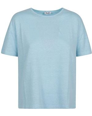 Baserange Plain Jersey T-Shirt - Blue