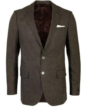 BOSS Lapel Suit Jacket - Multicolour