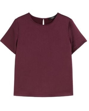 Weekend by Maxmara Straight-Fit T-Shirt - Purple