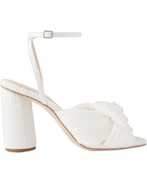 Loeffler Randall Ruched Sandals - White