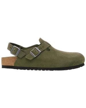 Birkenstock Tokio 2 Slingback Slides - Green