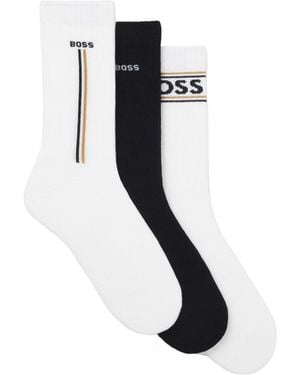 BOSS Casual And Comfortable Socks - White