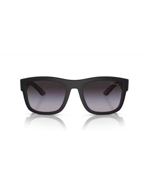 Prada Linea Rossa Prada Eyewear Square Frame Sunglasses - White
