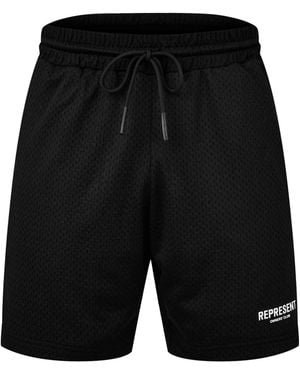 Represent Breathable Sports Shorts - Black