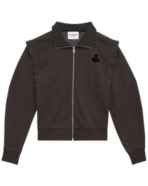 Isabel Marant Isabel Marant Étoile Zip-Up Sweatshirt - Grey