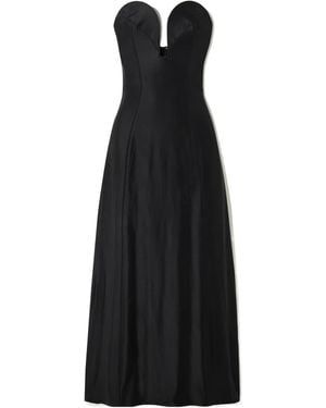 Rabanne Rabanne Strapless Maxi Dress - Black