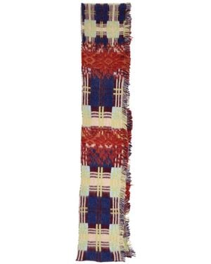 Dries Van Noten Fringed Scarf - White