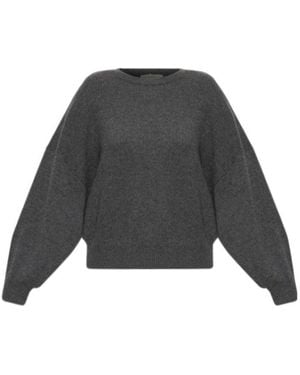 Lisa Yang Veira Relaxed Knitted Sweater - Gray