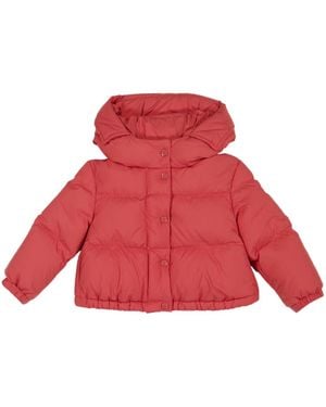 Moncler Quilted Down Jacket - Red