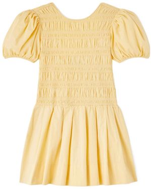 Ganni Mini Dress - Yellow