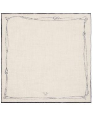 Loro Piana Alare Foulard 60X60 - Natural