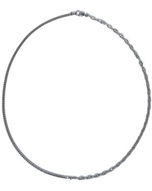 Tom Wood Run Chain Necklace - Metallic