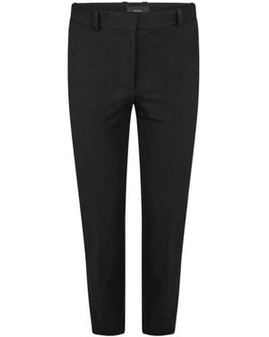 JOSEPH Belt Loop Casual Pants - Black