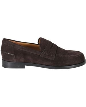 Roberto Festa Round-Toe Loafers - Brown