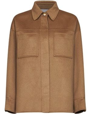 Kaos Long-Sleeved Casual Jacket - Brown