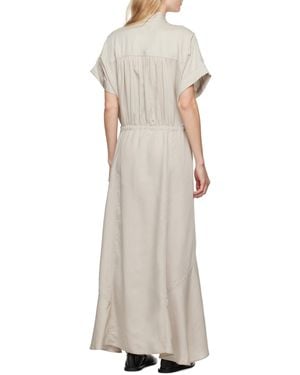 Isabel Marant Valencia Waist Dress - Natural