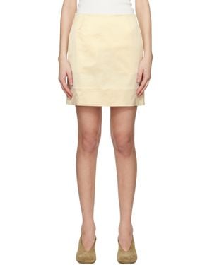TOTEME Crepe Miniskirt - Black