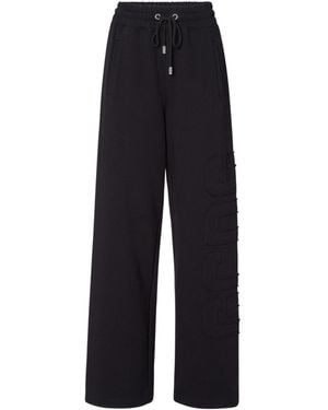 Gcds Appliqu Logo Track Pants - Blue