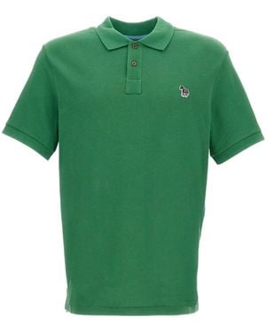 Paul Smith Zebra Polo Shirt - Green