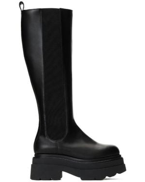 Alexander Wang Carter Platform Knee-High Boots - Black