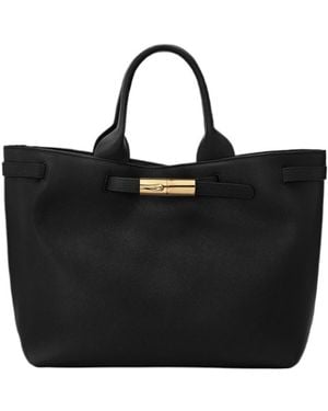 Longchamp Le Smart L Tote Bag - Black