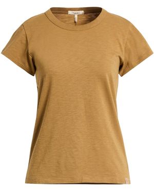 Rag & Bone Solid Colour T-Shirt - Natural
